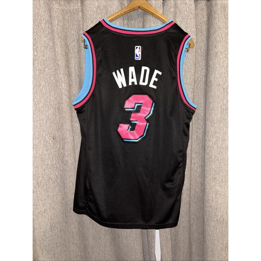 Dwayne Wade Miami Best Swingman Jersey Medium - Picture 5 of 5
